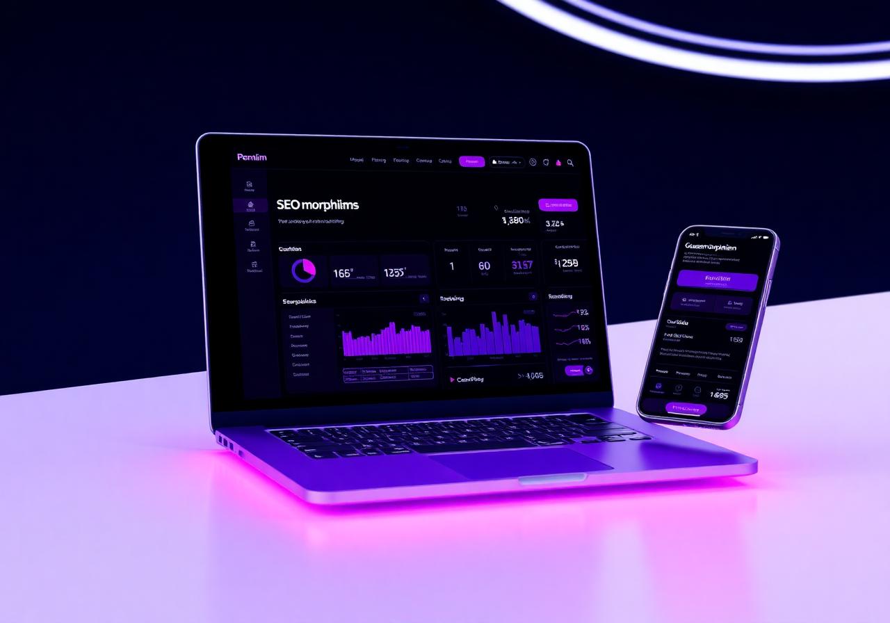 Aperçu d'un site client Formamix Digital sur ordinateur et mobile